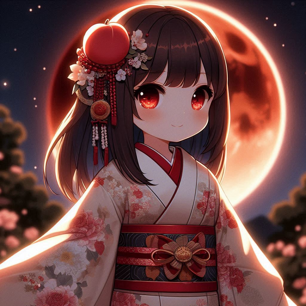 #084 皆既月食の雛祭り
